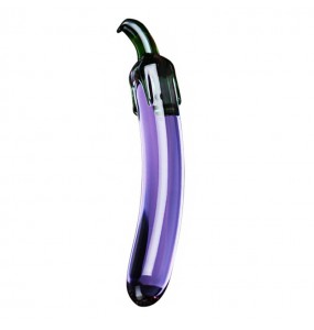 Mizzzee Crystal Penis Dildo (Purple)